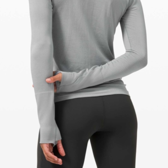 Lululemon Swiftly Tech Long Sleeve 2.0 Disconnect Rhino Grey / Vapor - Size 2 - Picture 3 of 12